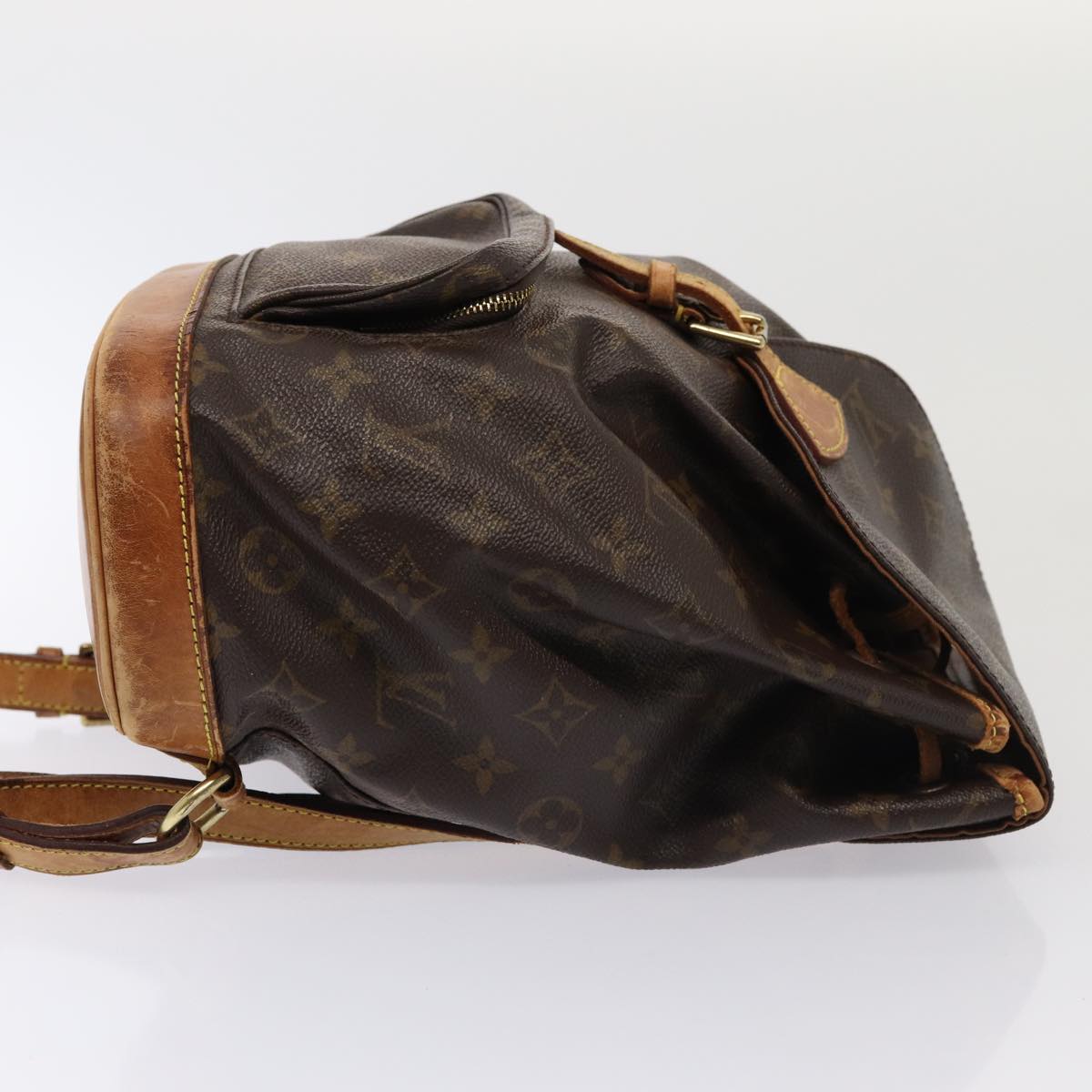 LOUIS VUITTON Monogram Montsouris MM Backpack M51136 LV Auth 81503