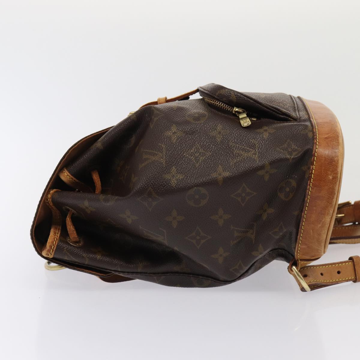 LOUIS VUITTON Monogram Montsouris MM Backpack M51136 LV Auth 81503