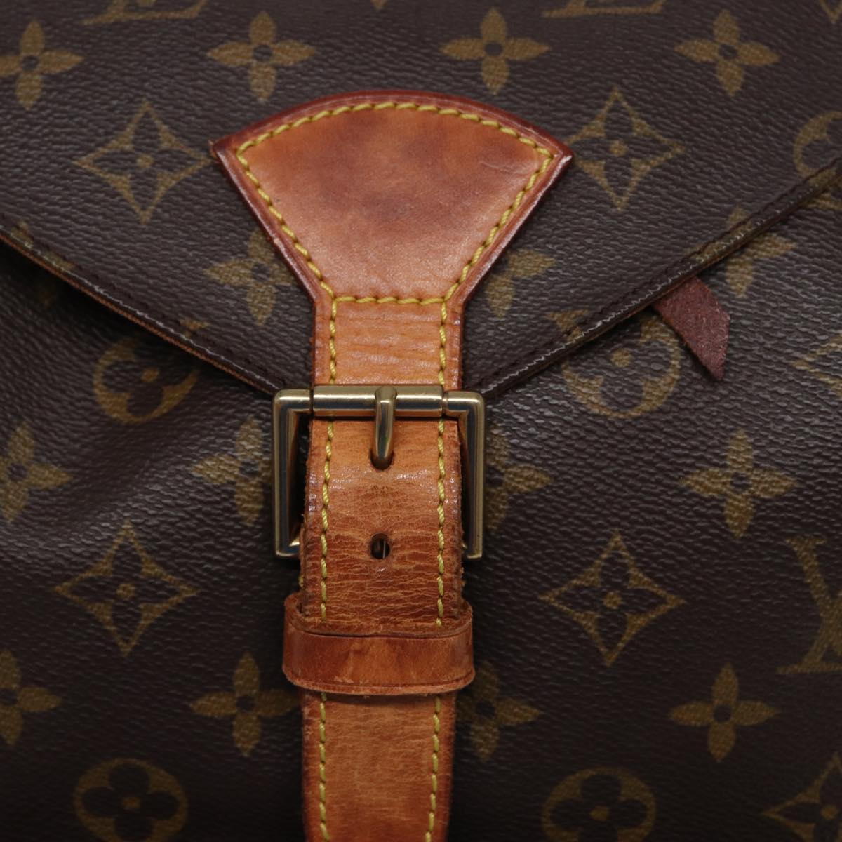 LOUIS VUITTON Monogram Montsouris GM Backpack M51135 LV Auth 81505