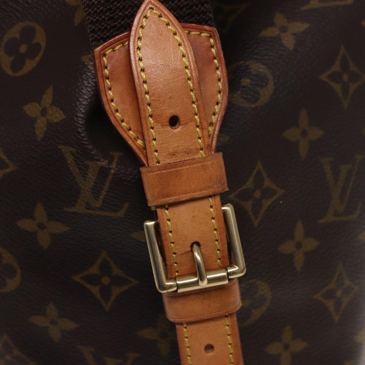 LOUIS VUITTON Monogram Montsouris GM Backpack M51135 LV Auth 81505