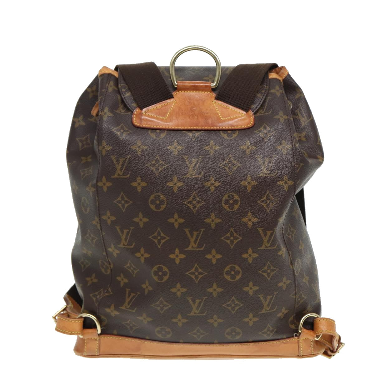 LOUIS VUITTON Monogram Montsouris GM Backpack M51135 LV Auth 81505