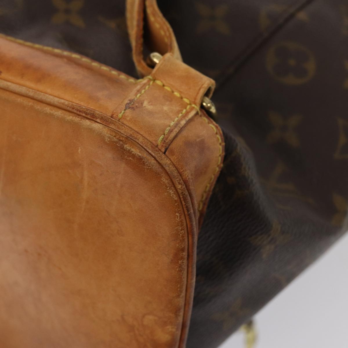 LOUIS VUITTON Monogram Montsouris GM Backpack M51135 LV Auth 81506