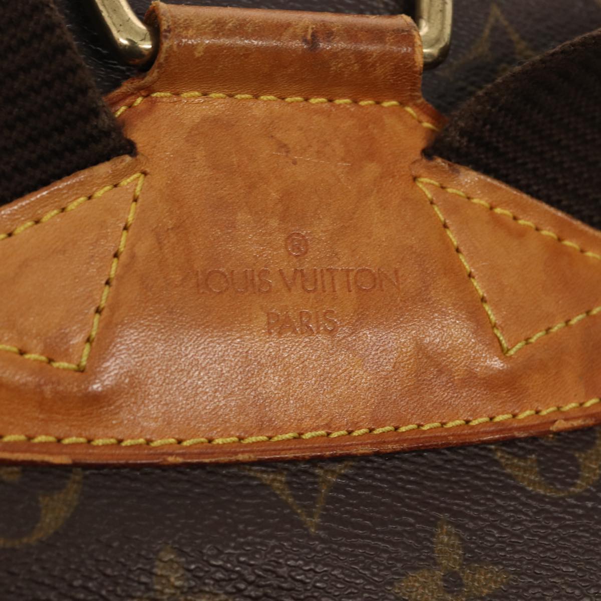 LOUIS VUITTON Monogram Montsouris GM Backpack M51135 LV Auth 81506