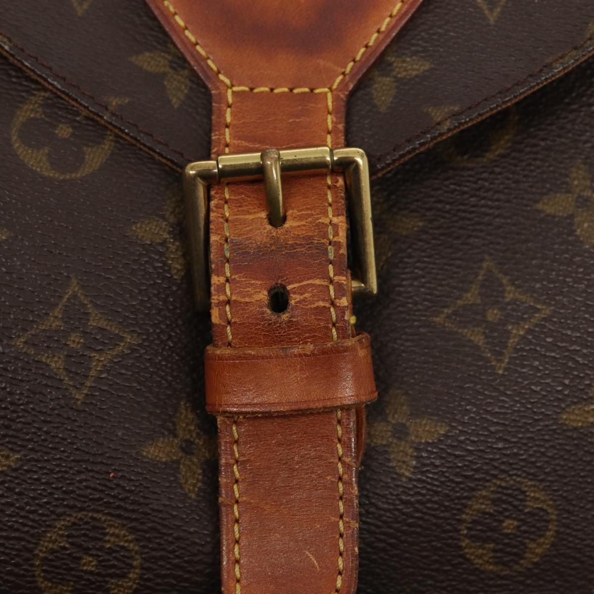 LOUIS VUITTON Monogram Montsouris GM Backpack M51135 LV Auth 81506