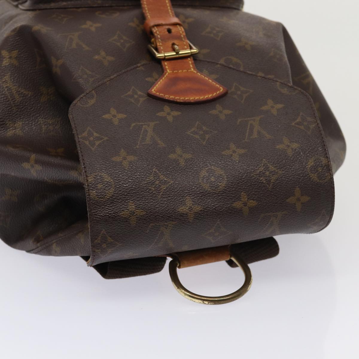 LOUIS VUITTON Monogram Montsouris GM Backpack M51135 LV Auth 81506