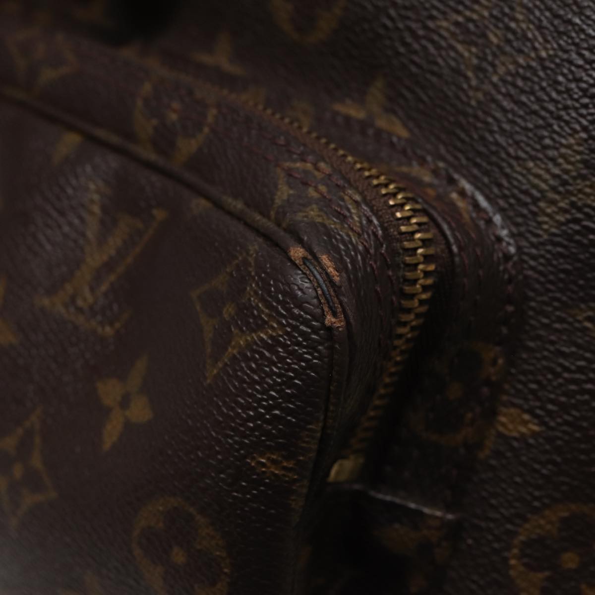 LOUIS VUITTON Monogram Montsouris GM Backpack M51135 LV Auth 81507