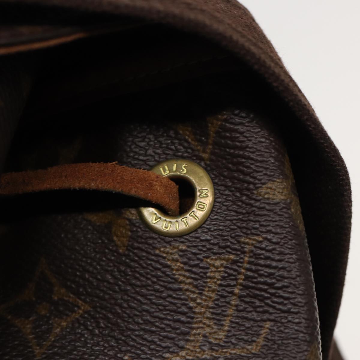 LOUIS VUITTON Monogram Montsouris GM Backpack M51135 LV Auth 81507