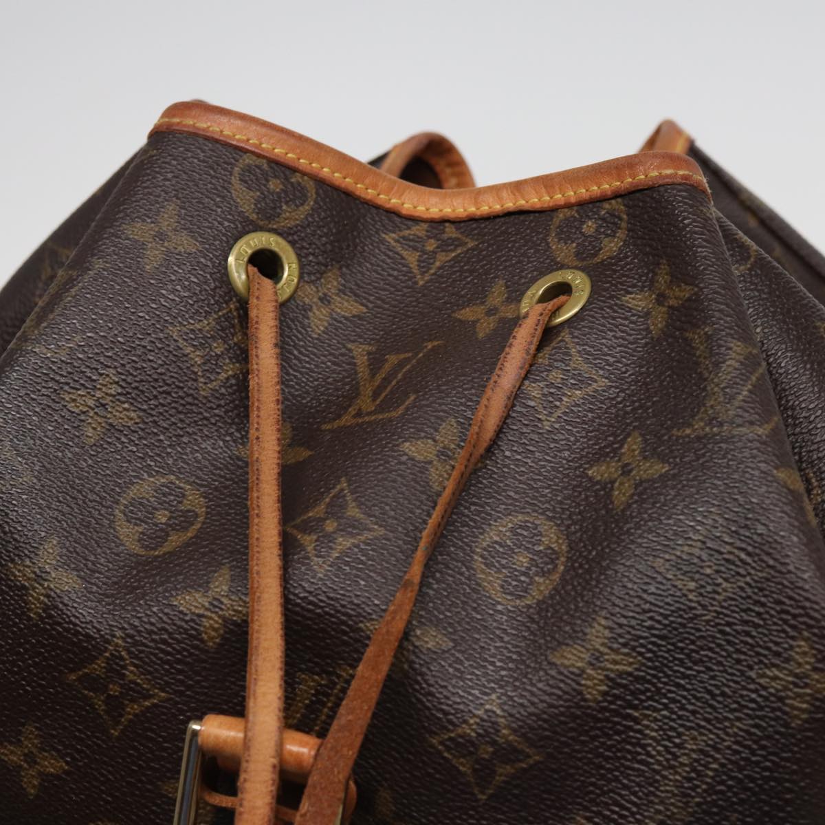 LOUIS VUITTON Monogram Montsouris GM Backpack M51135 LV Auth 81507