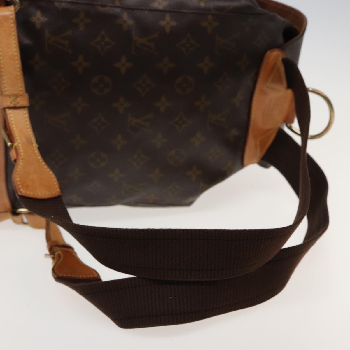 LOUIS VUITTON Monogram Montsouris GM Backpack M51135 LV Auth 81507