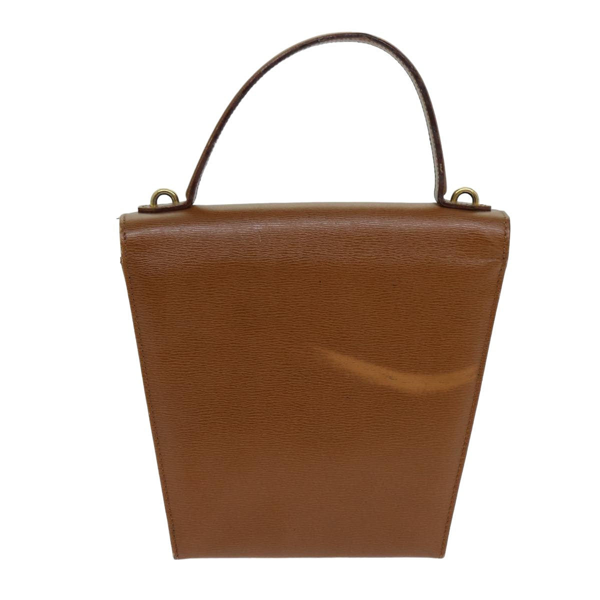 Christian Dior Shoulder Bag Leather Brown Auth 81611