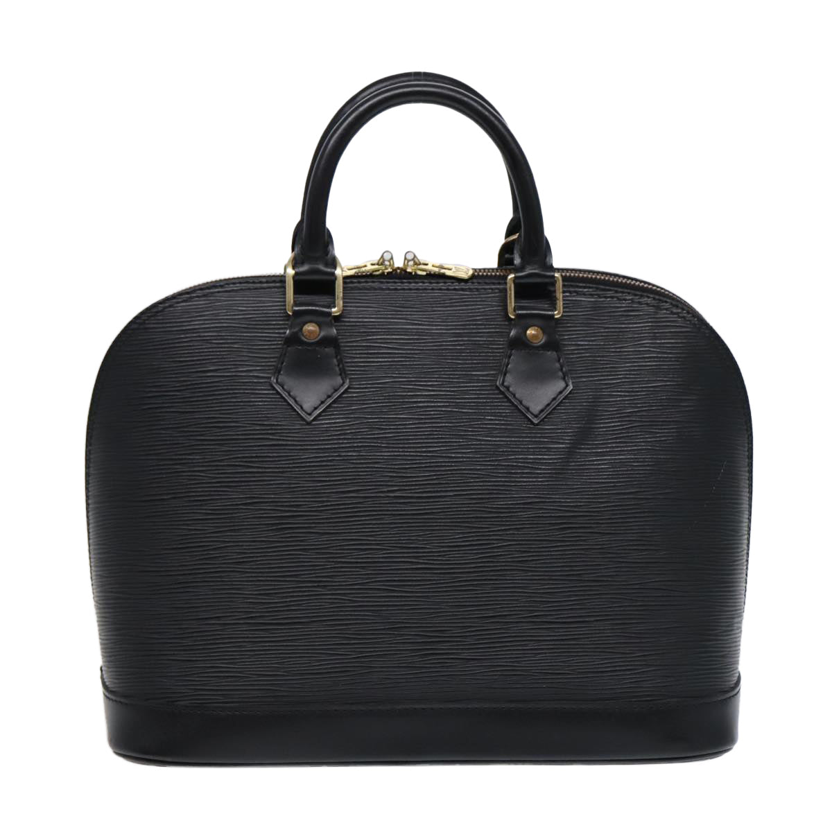 LOUIS VUITTON Epi Alma Hand Bag Black M52142 LV Auth 81730