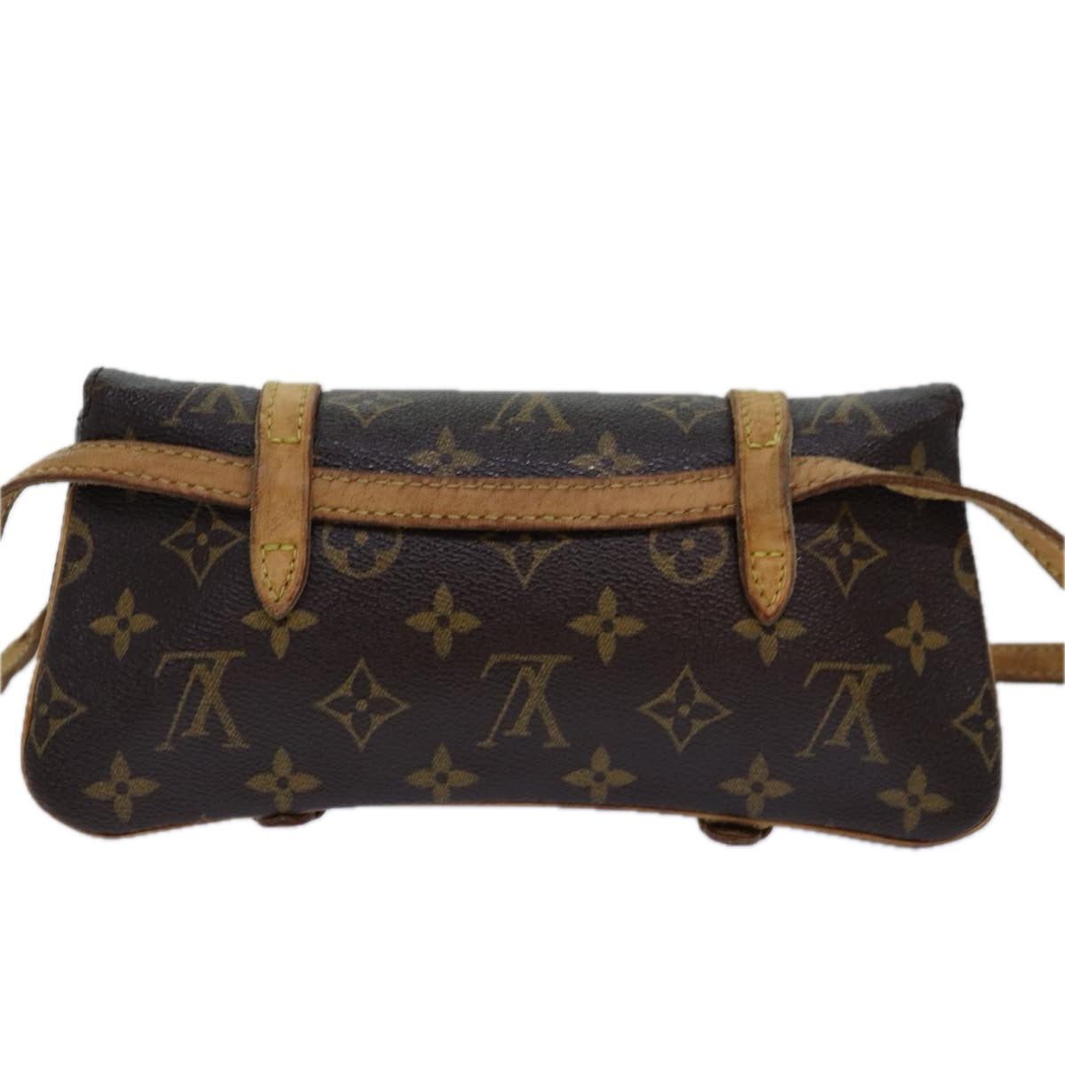 LOUIS VUITTON Monogram Pochette Marrell Waist bag M51159 LV Auth 81764