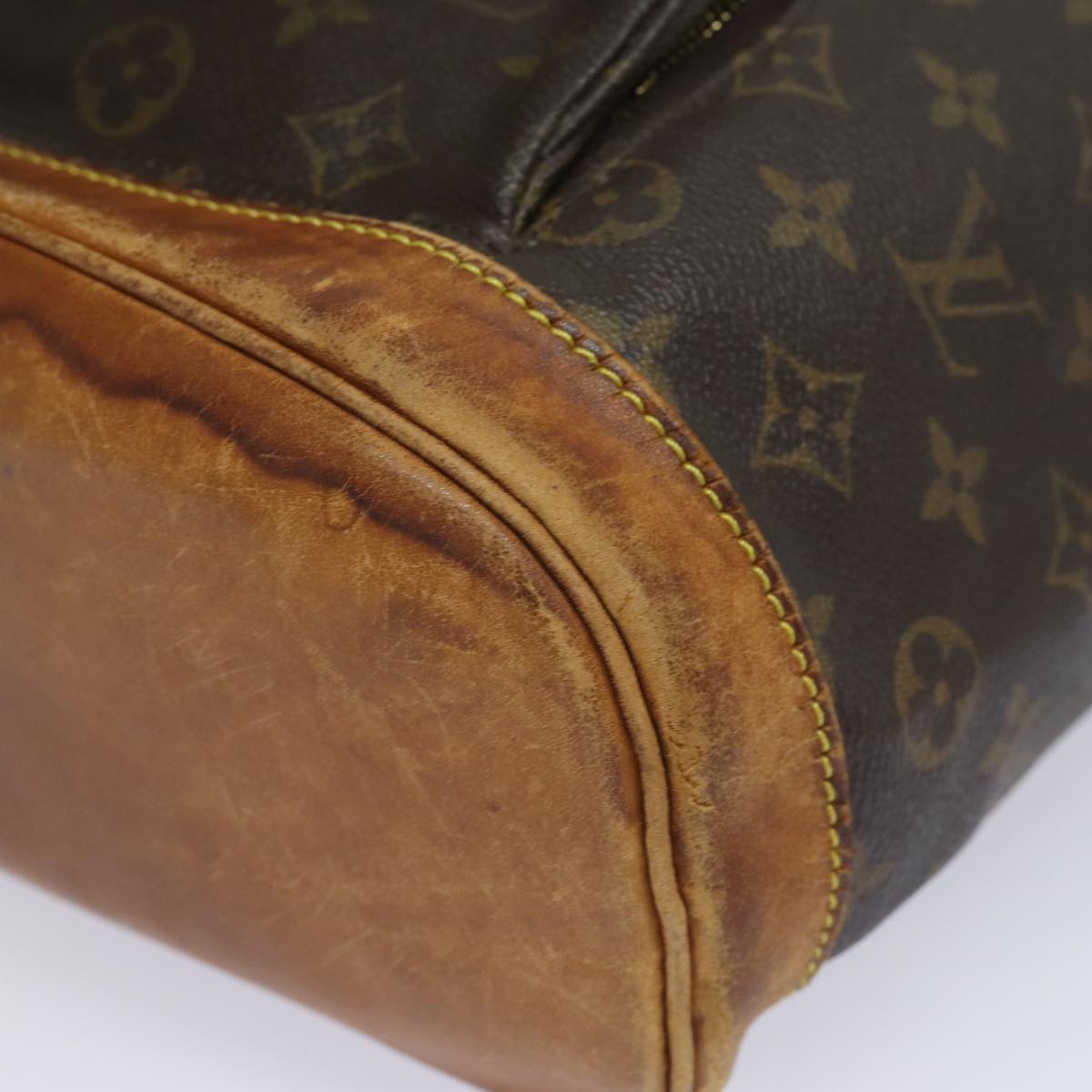 LOUIS VUITTON Monogram Montsouris MM Backpack M51136 LV Auth 81843