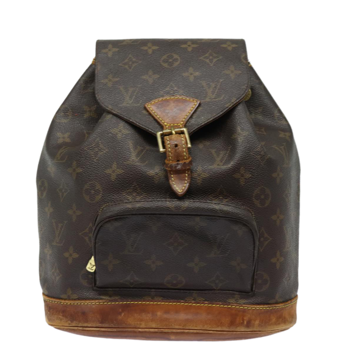 LOUIS VUITTON Monogram Montsouris MM Backpack M51136 LV Auth 81843