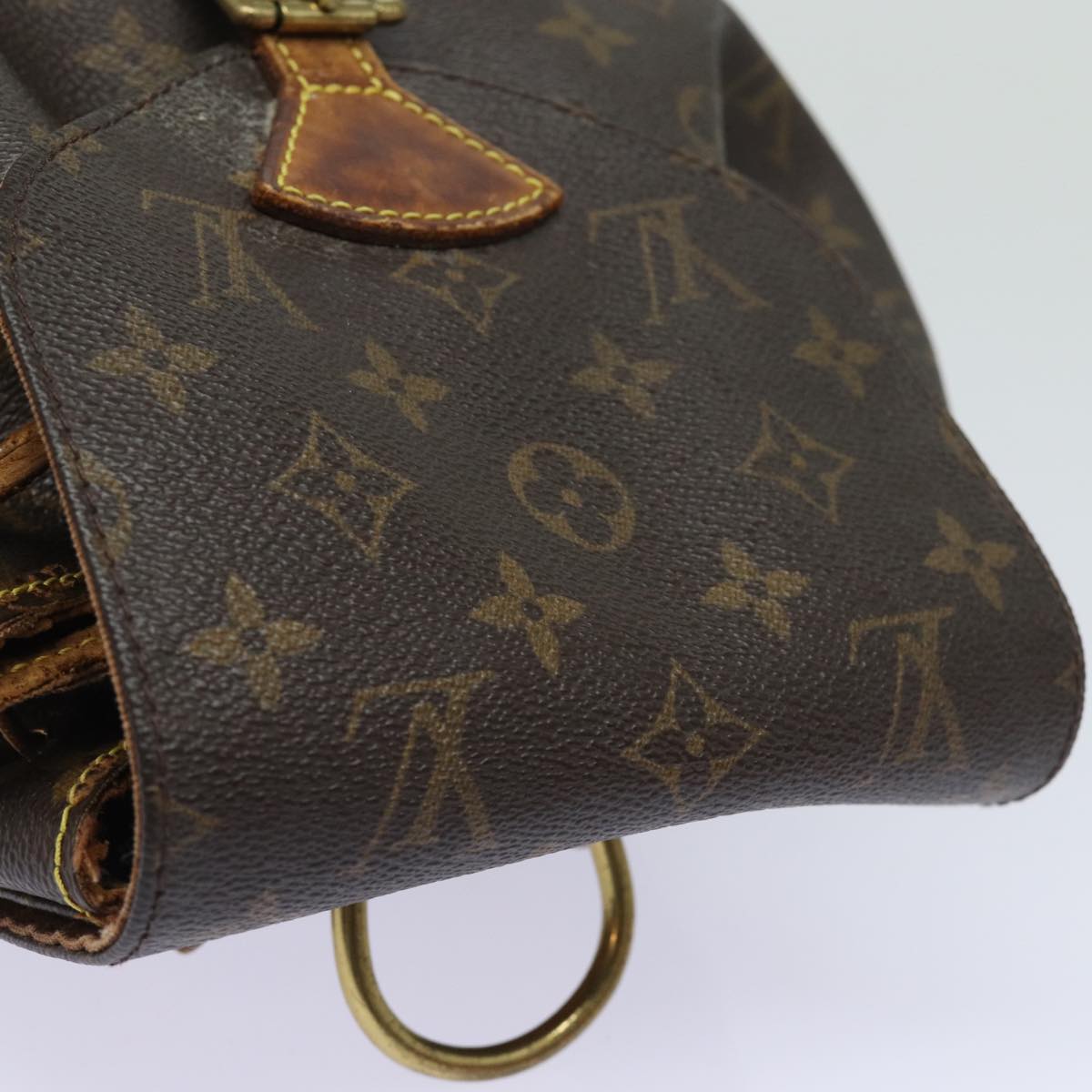 LOUIS VUITTON Monogram Montsouris MM Backpack M51136 LV Auth 81843