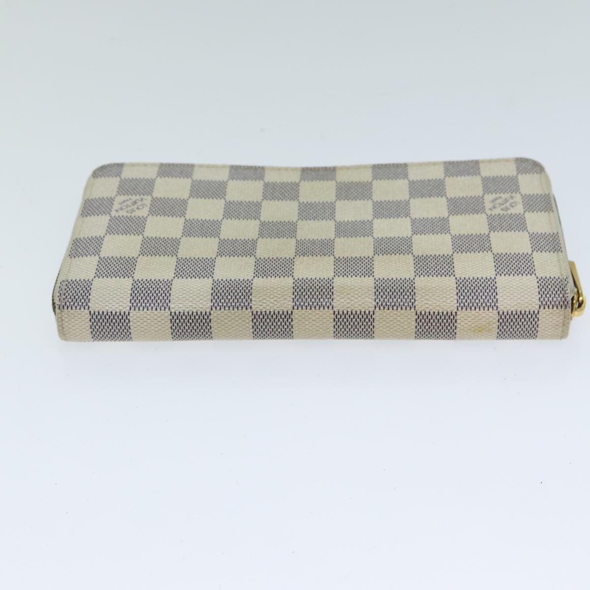 LOUIS VUITTON Damier Azur Zippy Organizer Long Wallet N60012 LV Auth 82048