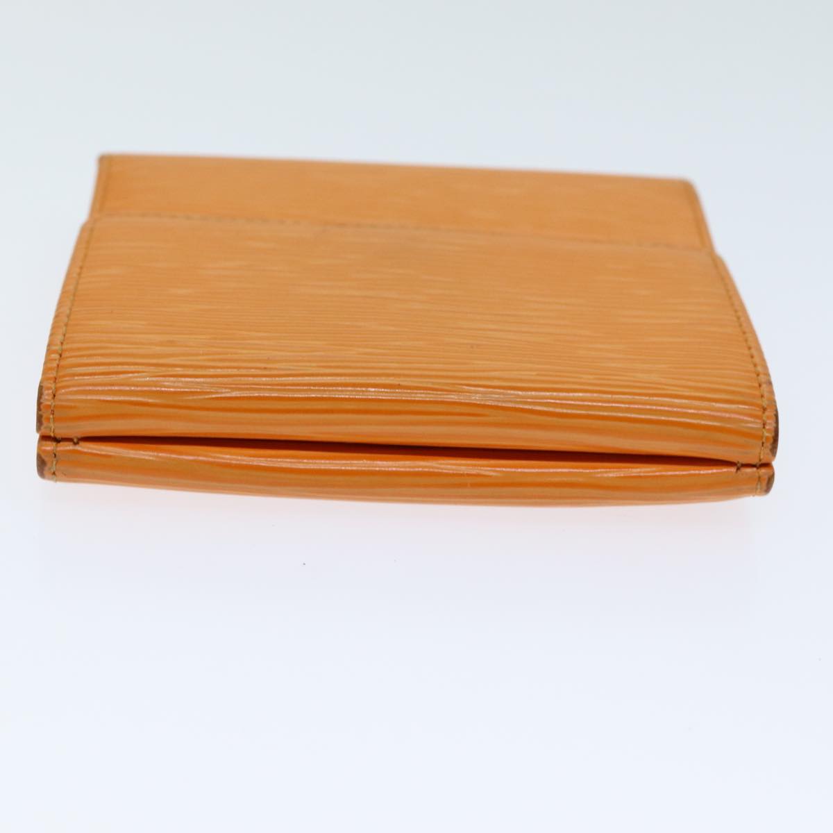LOUIS VUITTON Epi Portefeuille Elise Wallet Orange Mandarin M6348H LV Auth 82175A