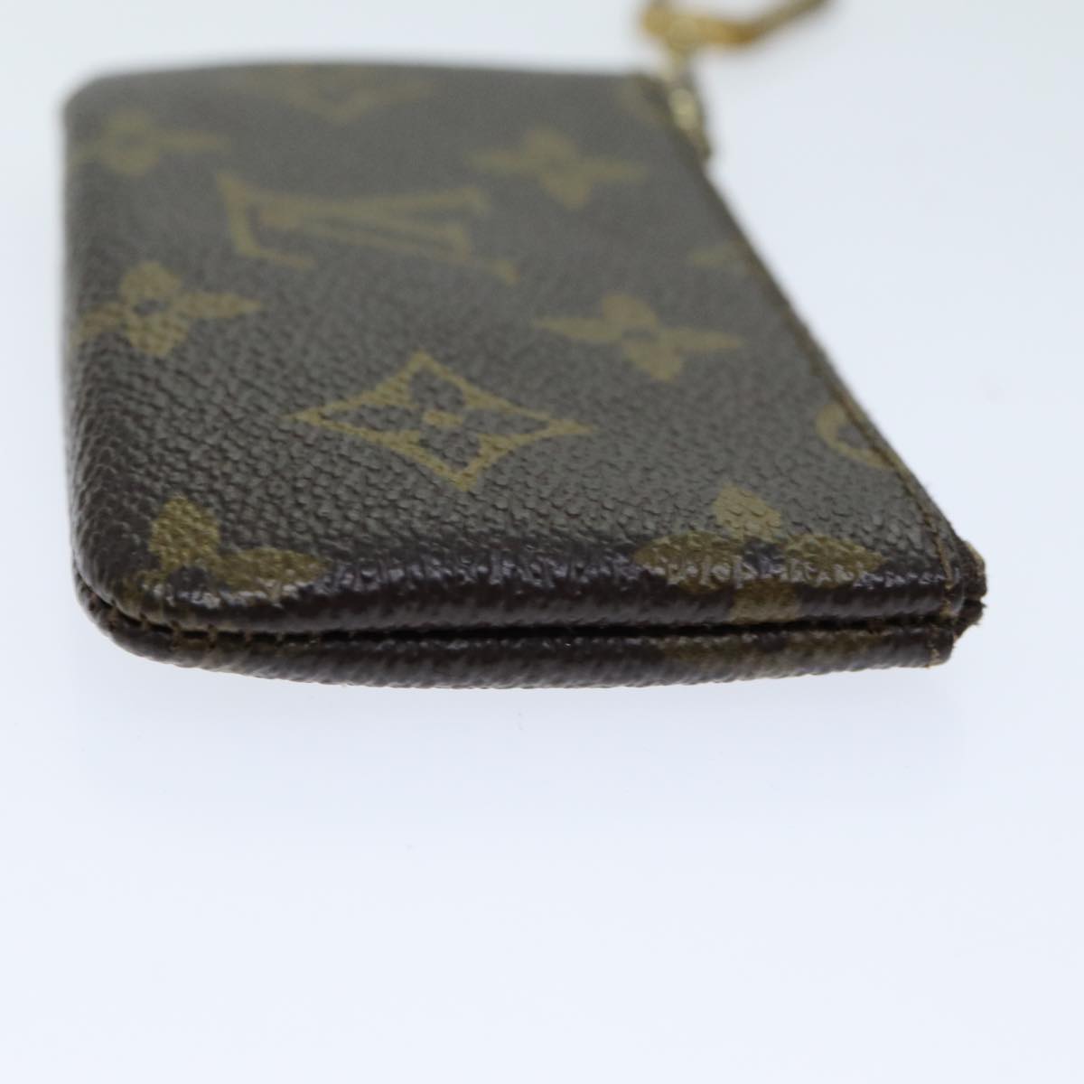 LOUIS VUITTON Monogram Pochette Cles Coin Purse M62650 LV Auth 82183