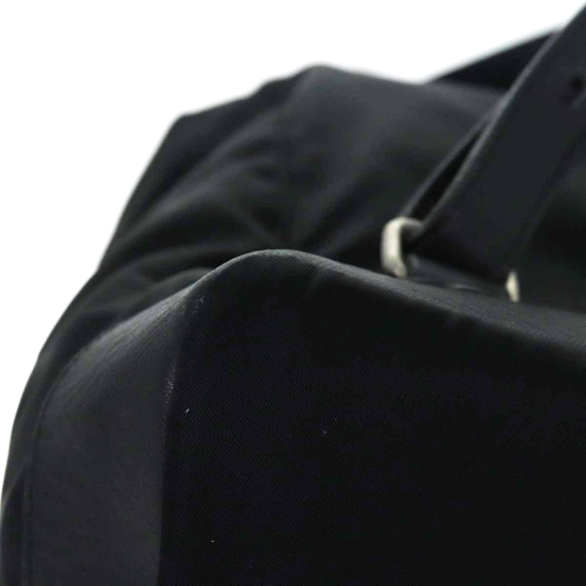 PRADA Backpack Nylon Black Auth 82188