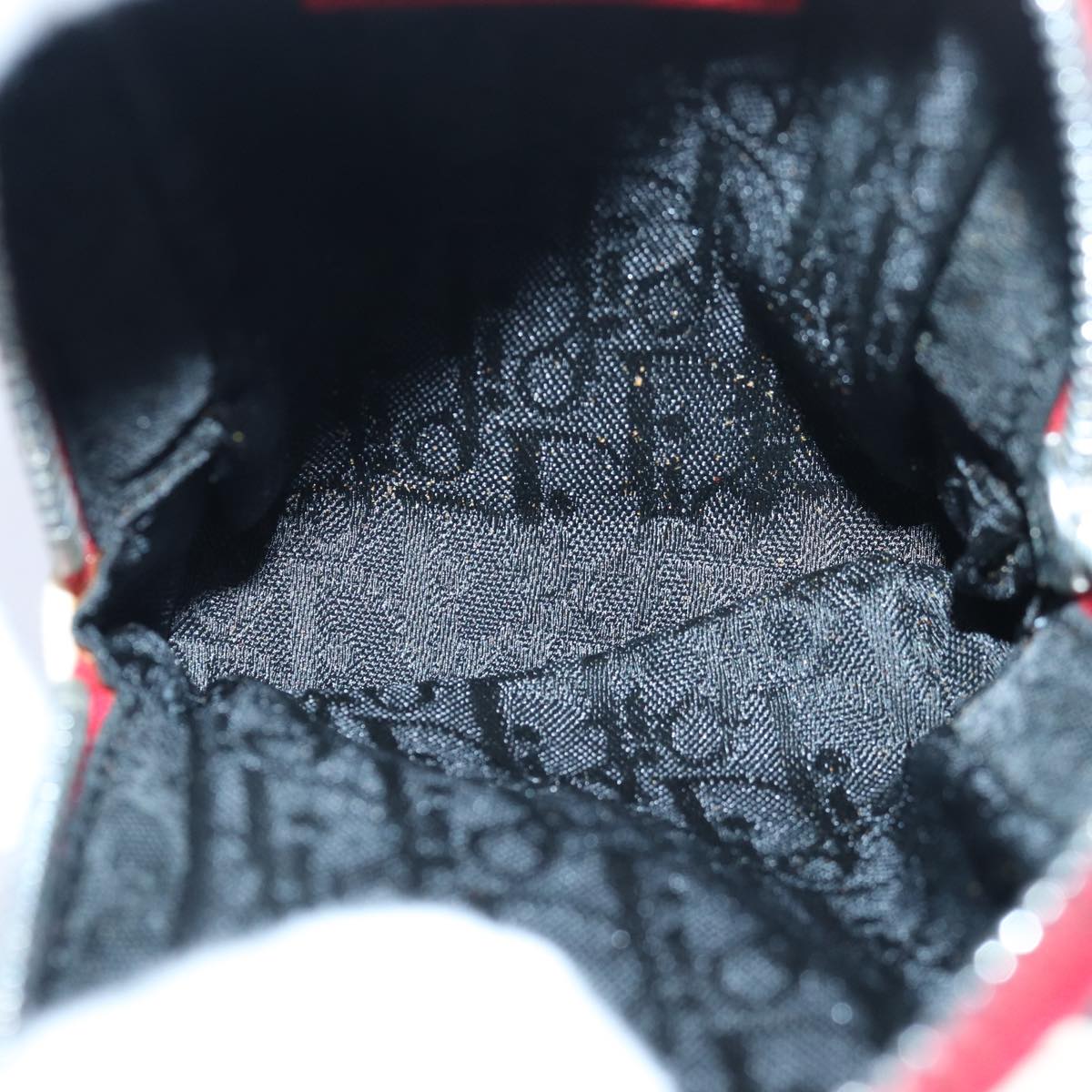 Christian Dior Hardcore Pouch Canvas White Auth 82243V