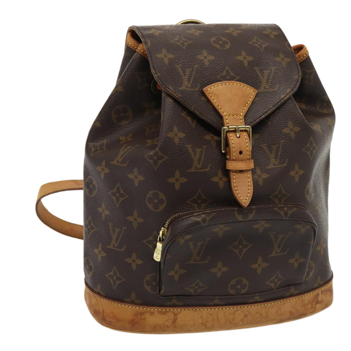 LOUIS VUITTON Monogram Montsouris MM Backpack M51136 LV Auth 82287