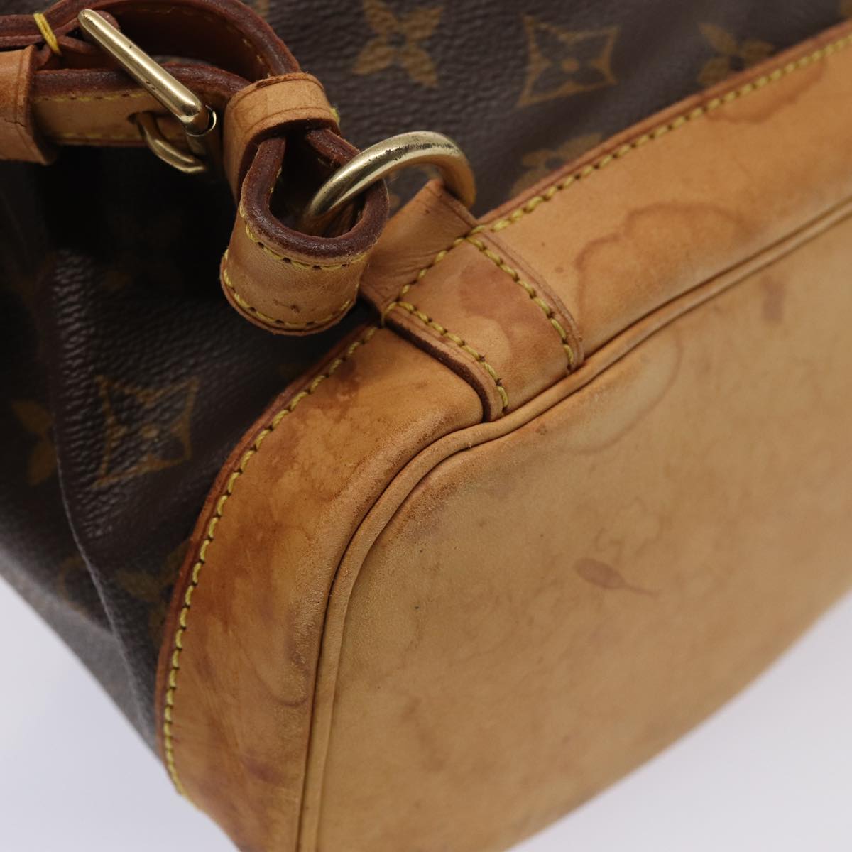 LOUIS VUITTON Monogram Montsouris MM Backpack M51136 LV Auth 82287