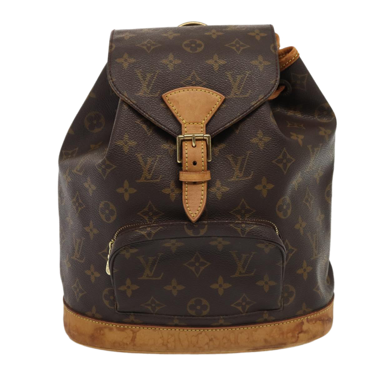 LOUIS VUITTON Monogram Montsouris MM Backpack M51136 LV Auth 82287