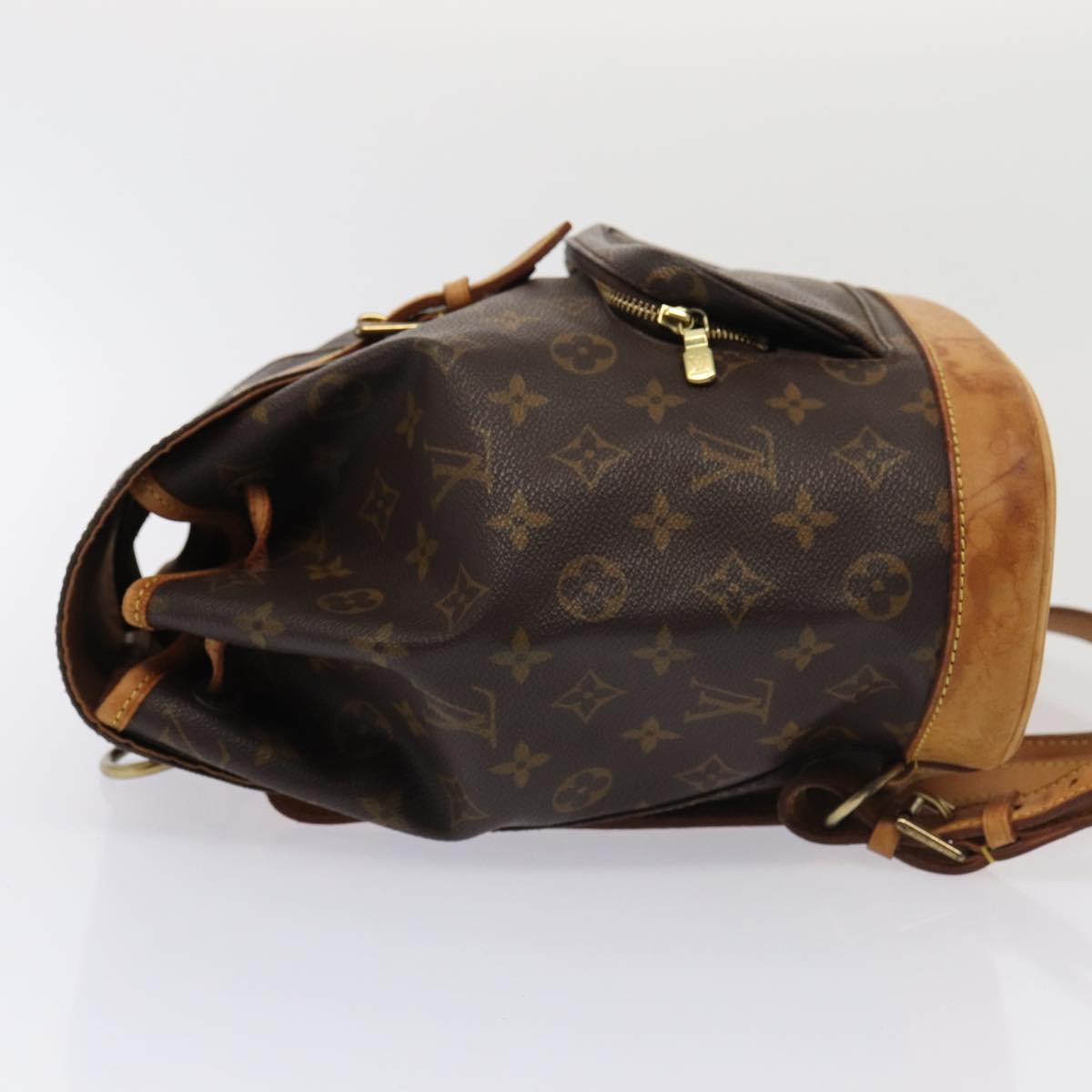 LOUIS VUITTON Monogram Montsouris MM Backpack M51136 LV Auth 82287