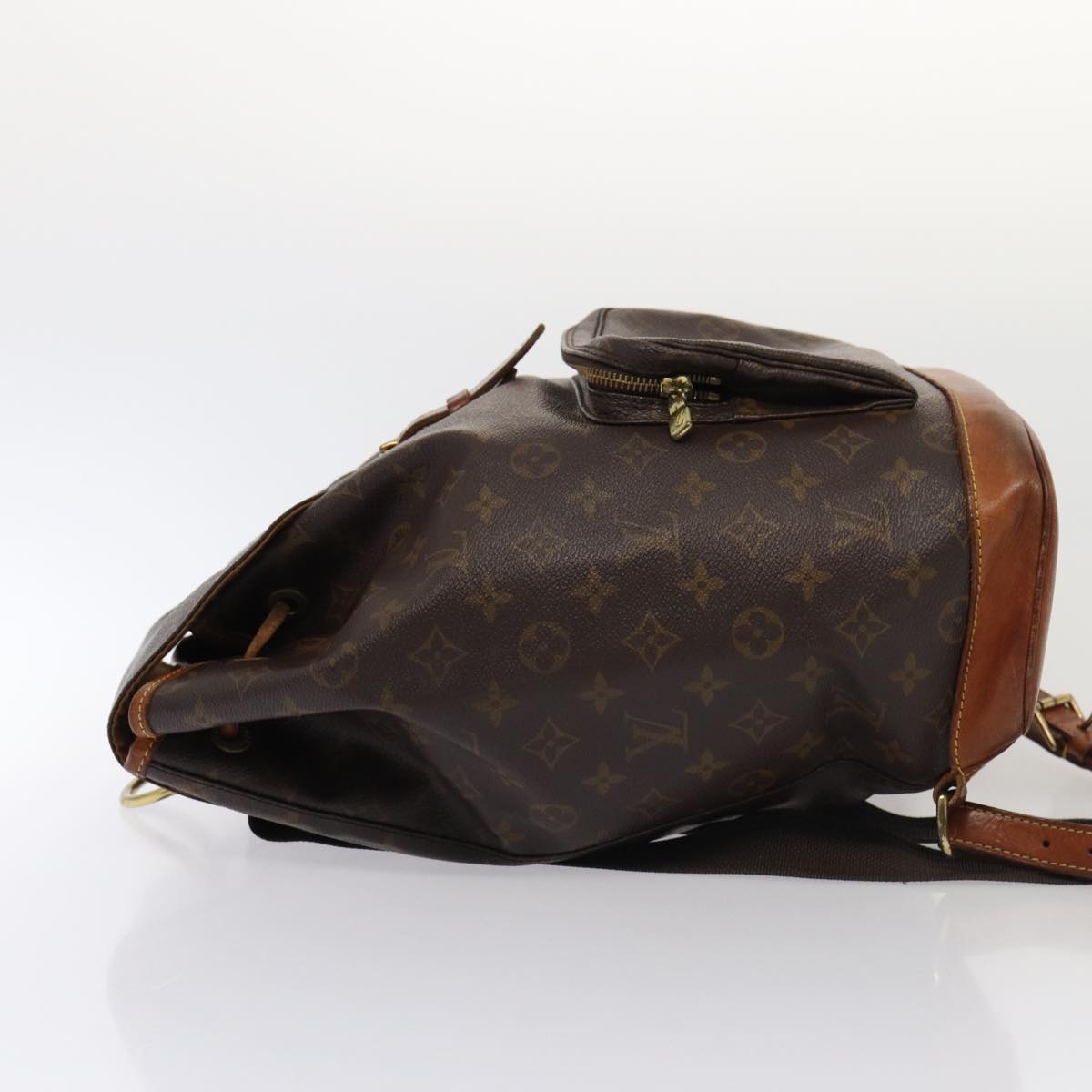 LOUIS VUITTON Monogram Montsouris GM Backpack M51135 LV Auth 82289