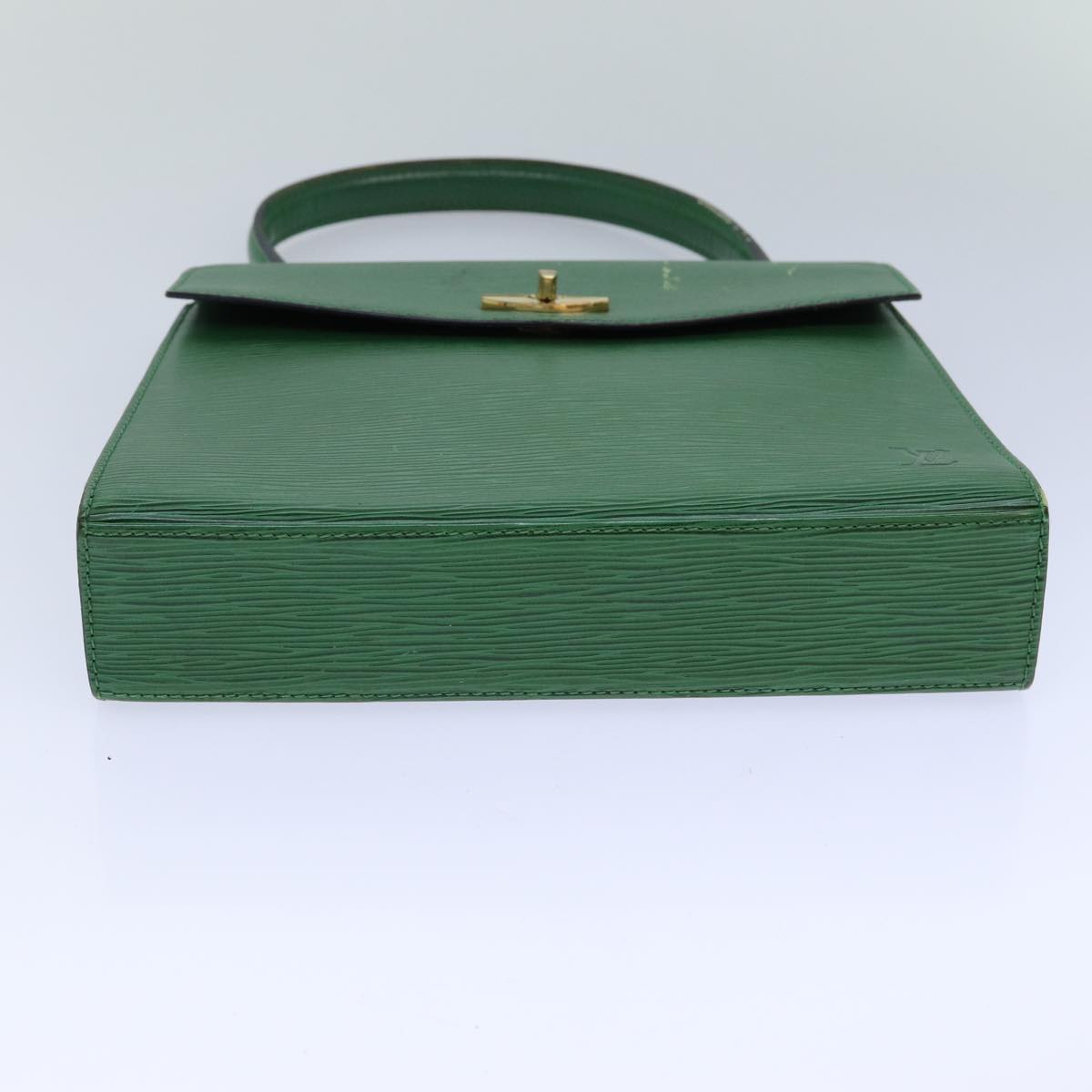 LOUIS VUITTON Epi Malesherbes Hand Bag Green M52374 LV Auth 82304