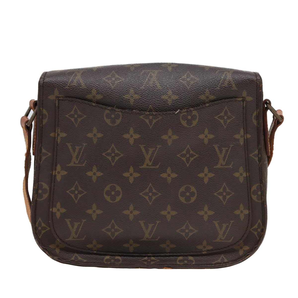 LOUIS VUITTON Monogram Saint Cloud GM Shoulder Bag M51242 LV Auth 82497