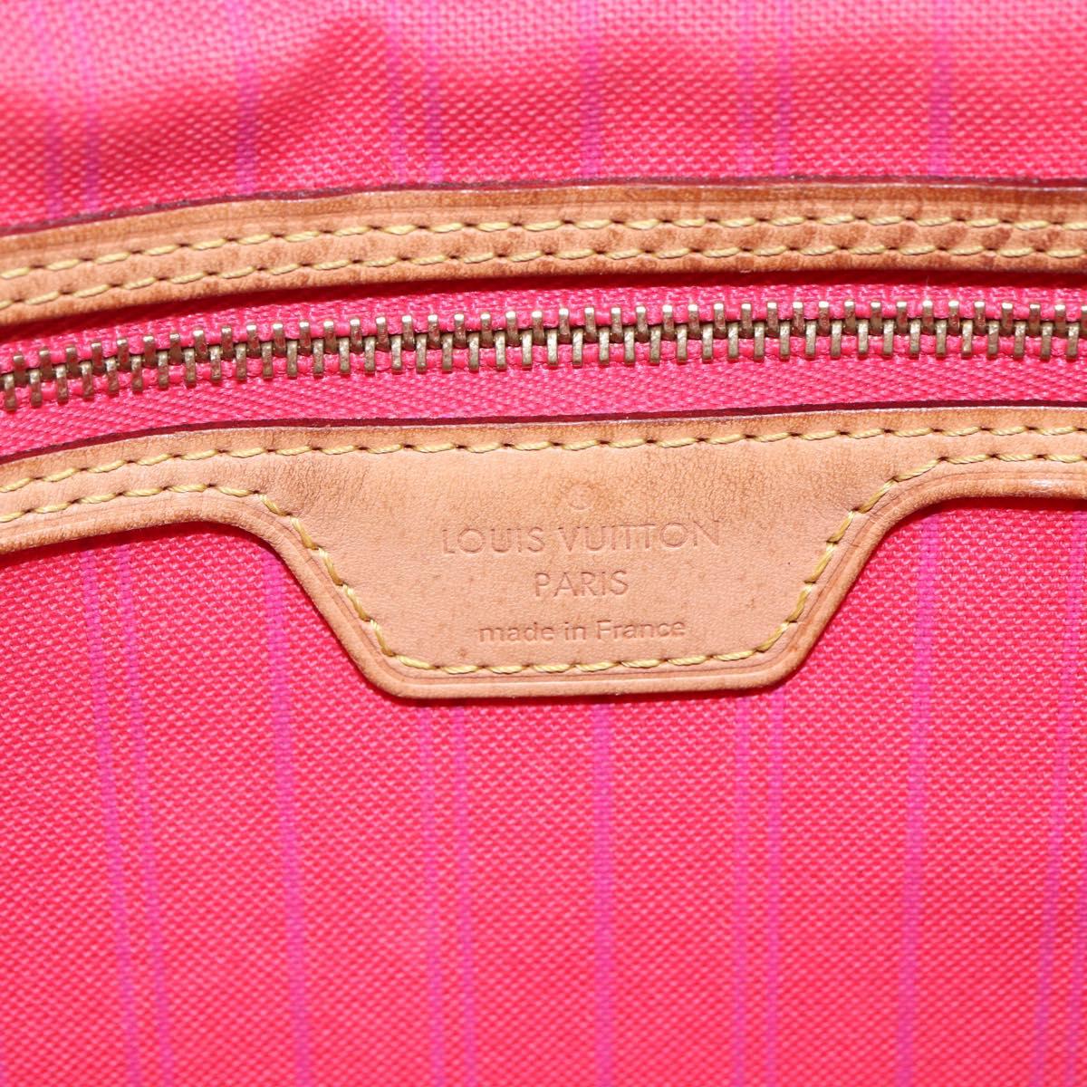 LOUIS VUITTON Damier Azur Delightful PM Shoulder Bag N41447 LV Auth 82538