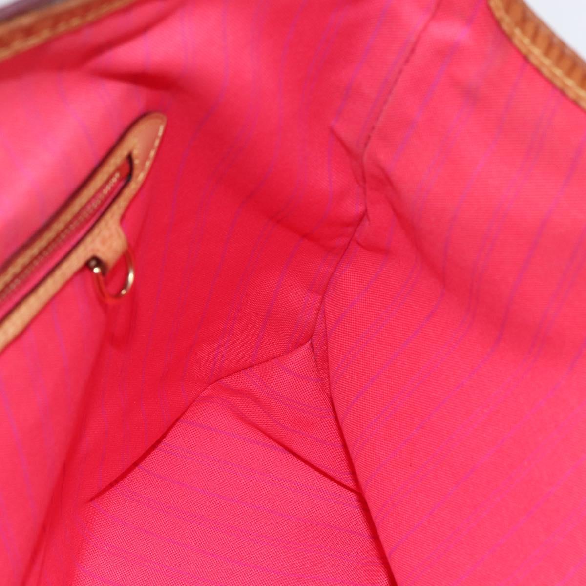 LOUIS VUITTON Damier Azur Delightful PM Shoulder Bag N41447 LV Auth 82538