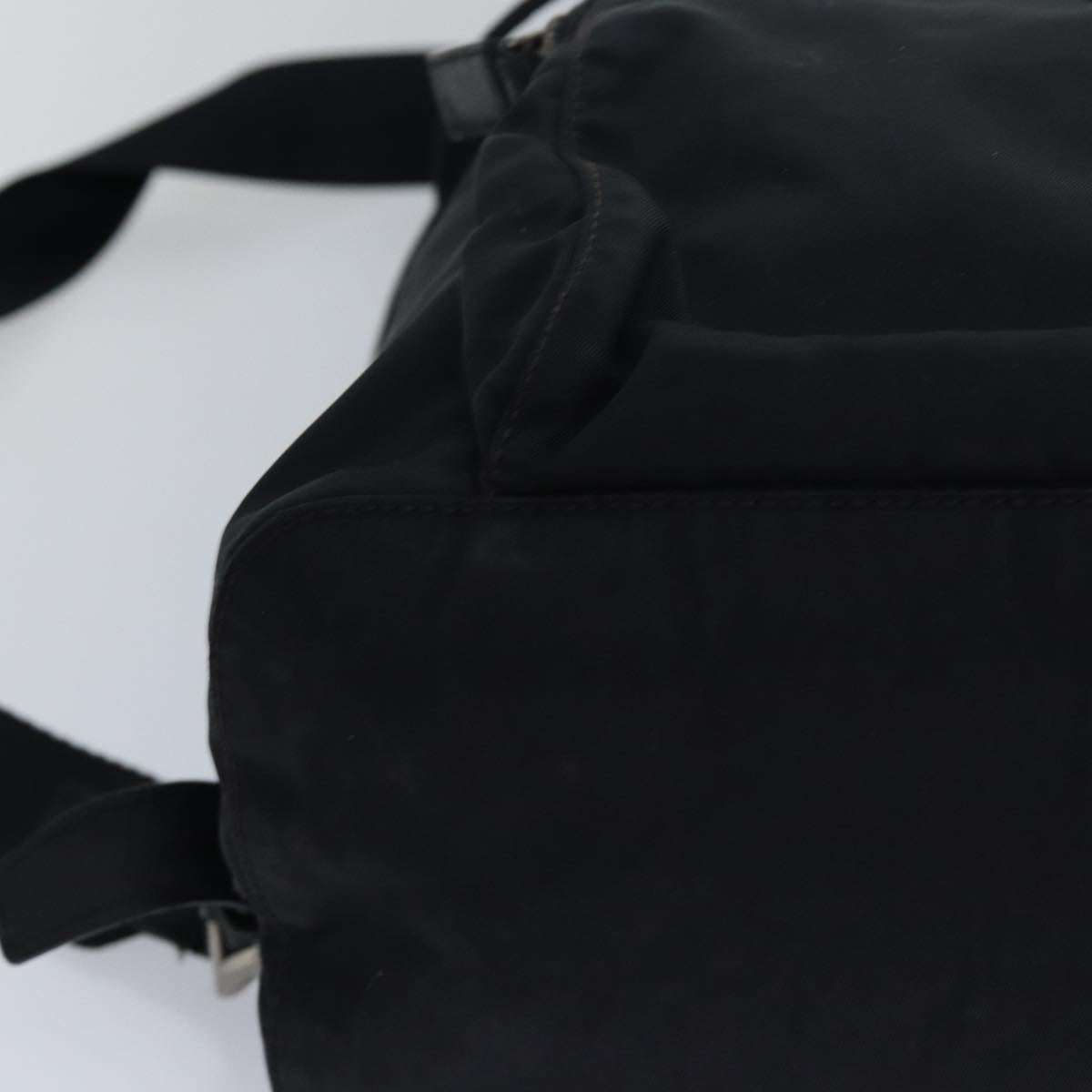 PRADA Backpack Nylon Black Auth 82567