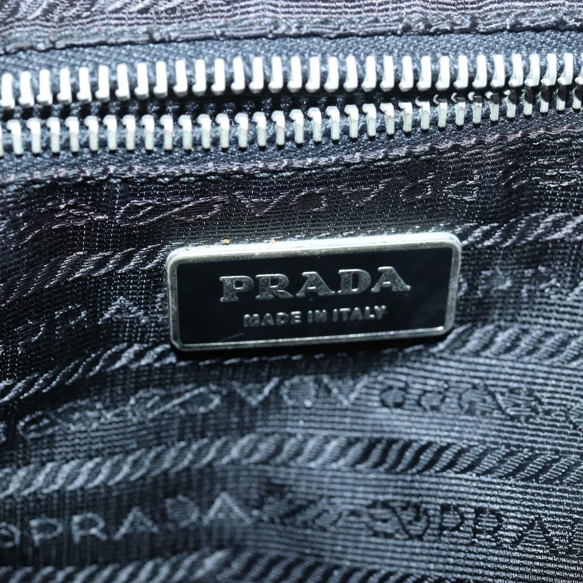 PRADA Backpack Nylon Black Auth 82567