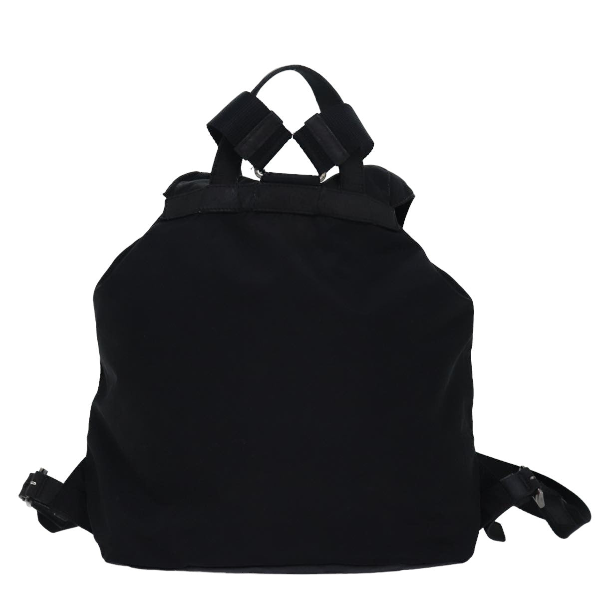 PRADA Backpack Nylon Black Auth 82567