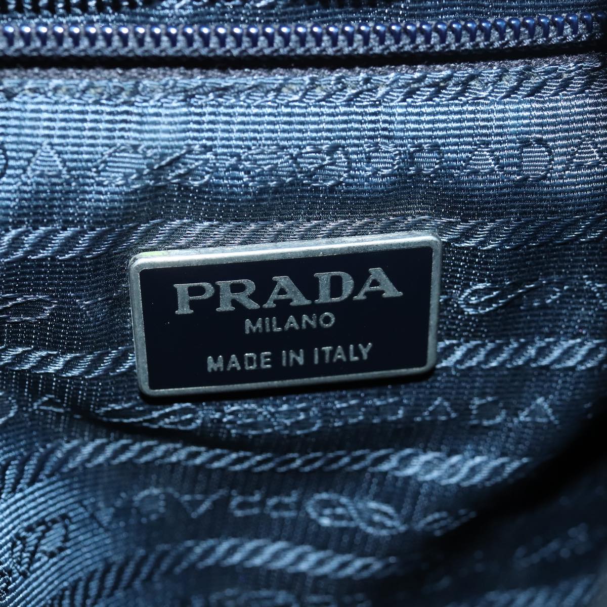 PRADA Backpack Nylon Black Auth 82571