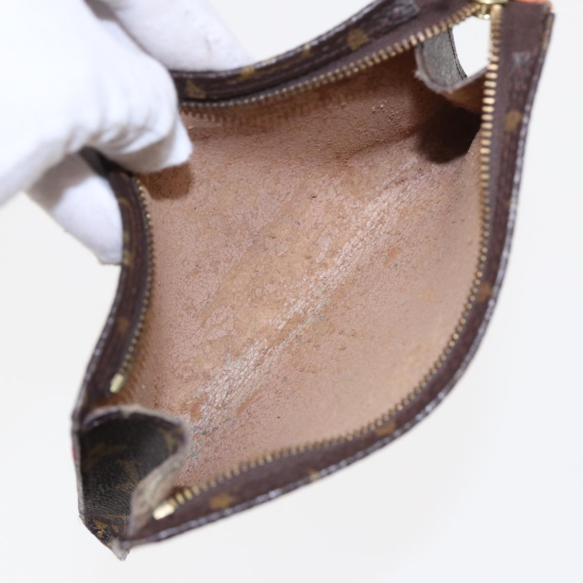 LOUIS VUITTON Monogram Bucket PM Pouch Accessory Pouch LV Auth 82588