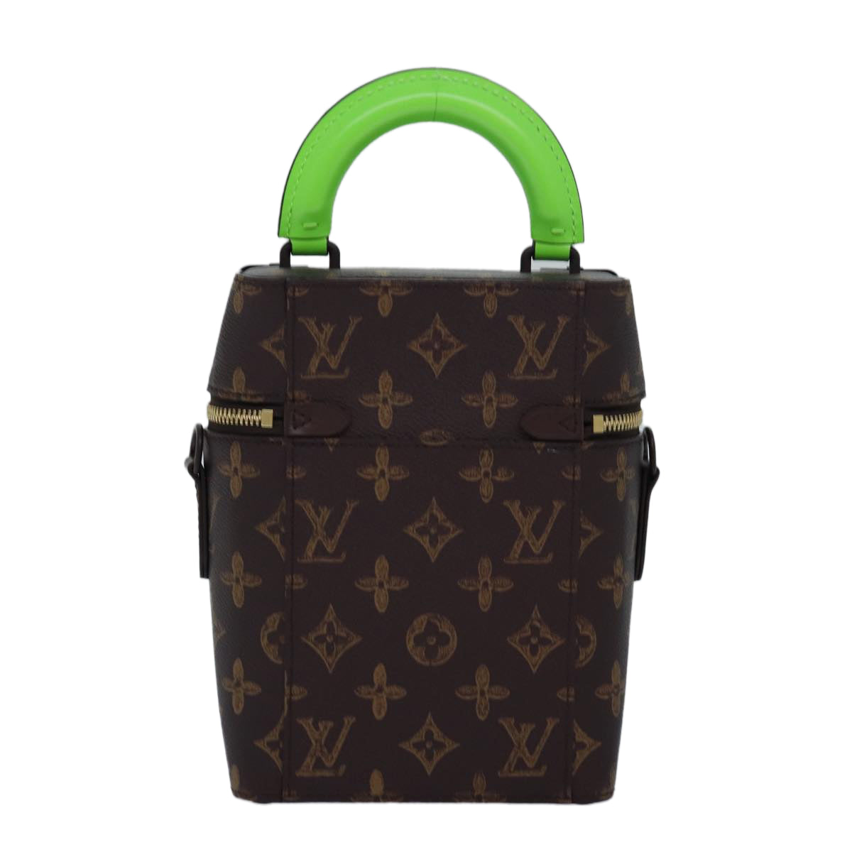 LOUIS VUITTON Monogram Vertical Box Shoulder Bag M59664 LV Auth 82618SAM