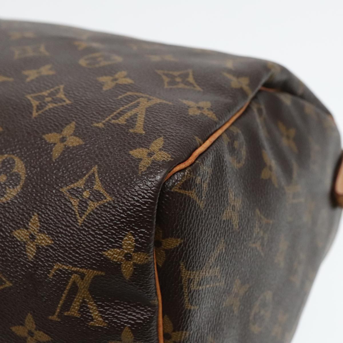 LOUIS VUITTON Monogram Speedy 30 Hand Bag M41526 LV Auth 82653