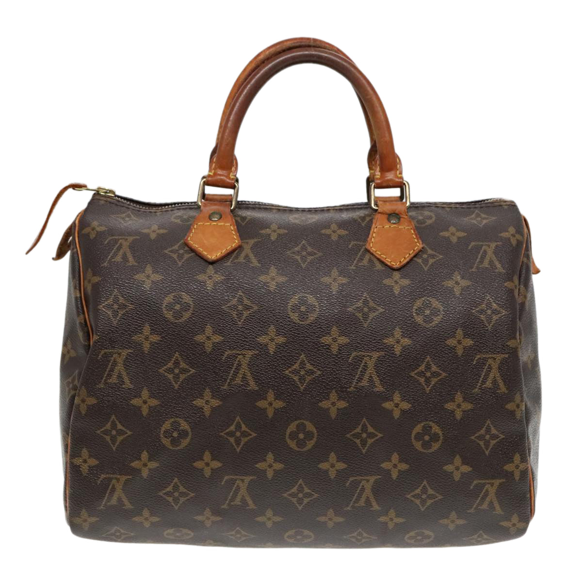 LOUIS VUITTON Monogram Speedy 30 Hand Bag M41526 LV Auth 82653