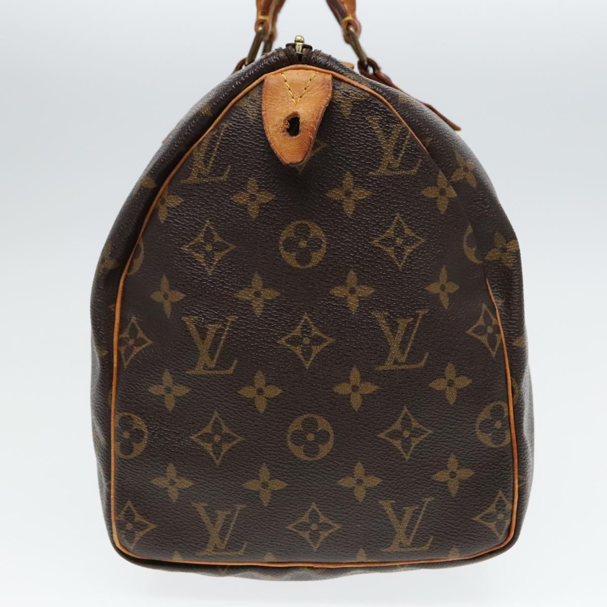 LOUIS VUITTON Monogram Speedy 30 Hand Bag M41526 LV Auth 82653