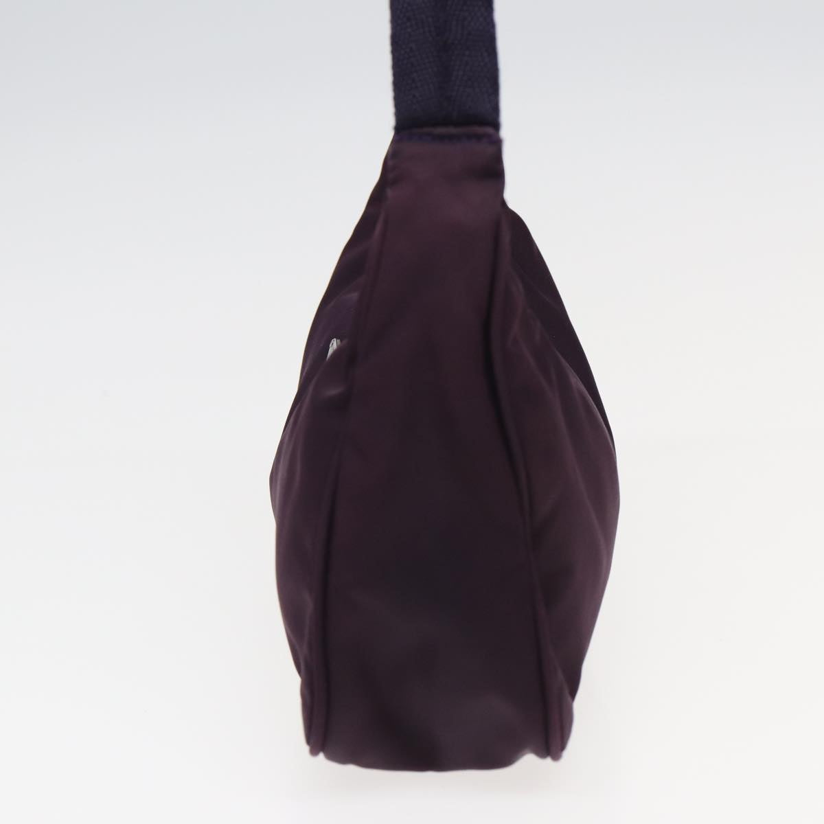 PRADA Accessory Pouch Nylon Purple Auth 82692