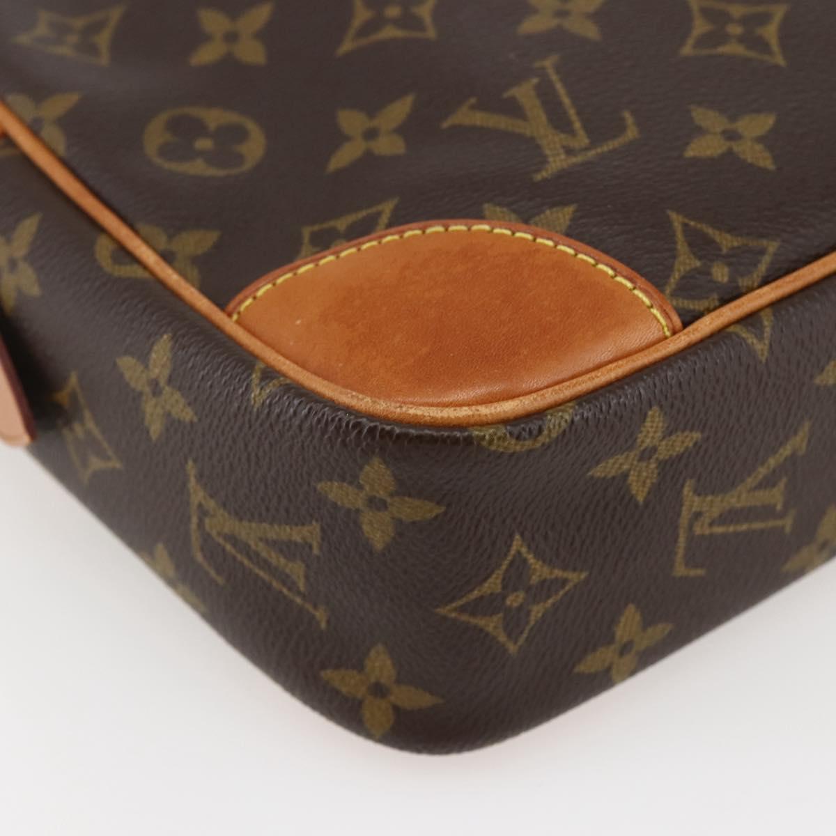 LOUIS VUITTON Monogram Compiegne 28 Clutch Bag M51845 LV Auth 82756