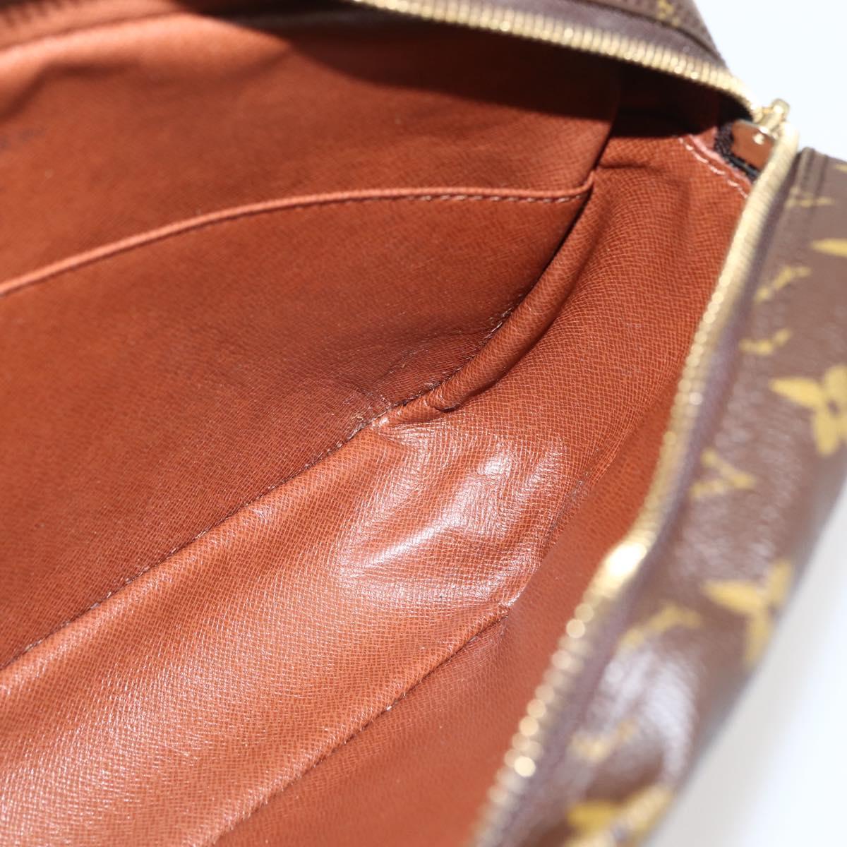 LOUIS VUITTON Monogram Compiegne 28 Clutch Bag M51845 LV Auth 82756