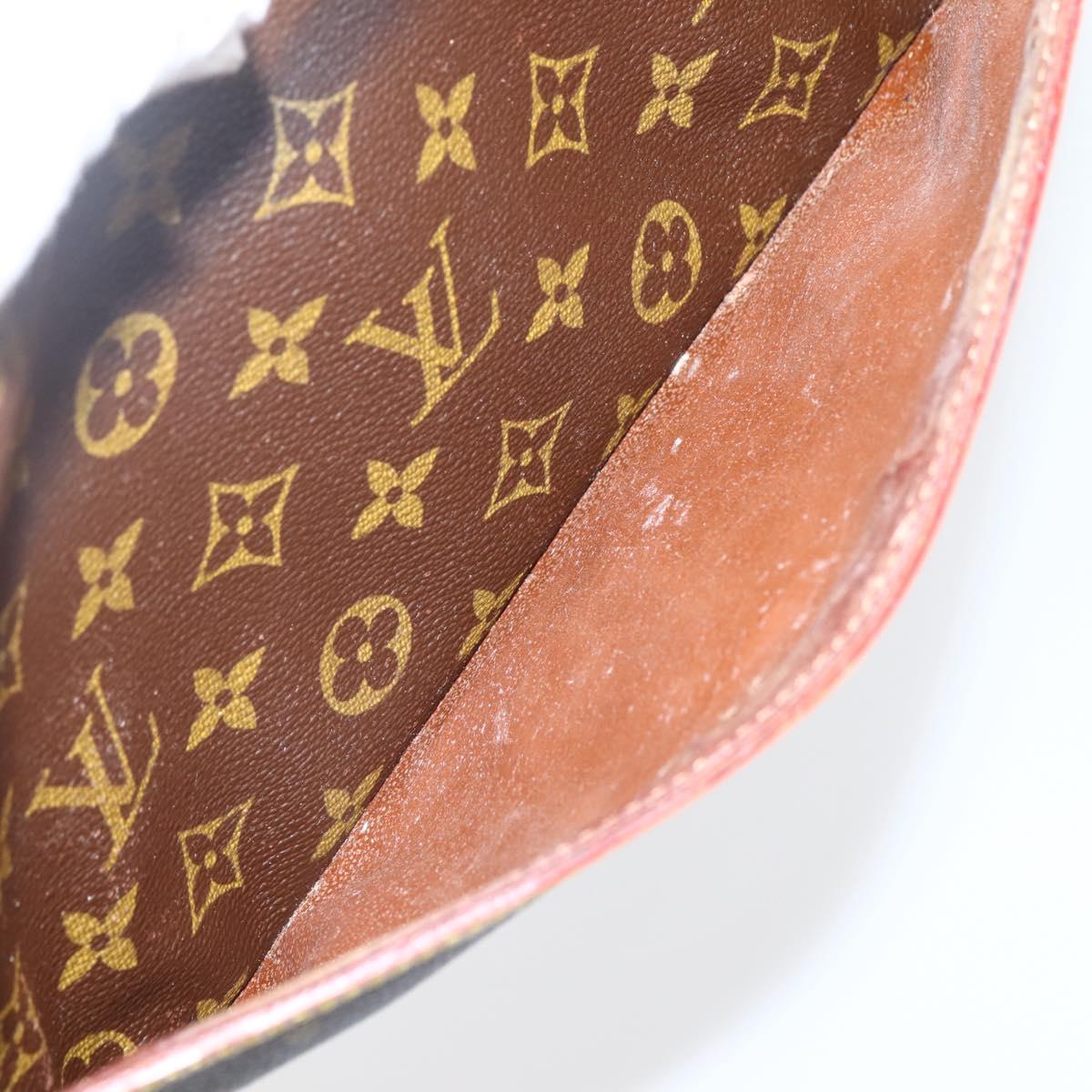 LOUIS VUITTON Monogram Compiegne 28 Clutch Bag M51845 LV Auth 82756