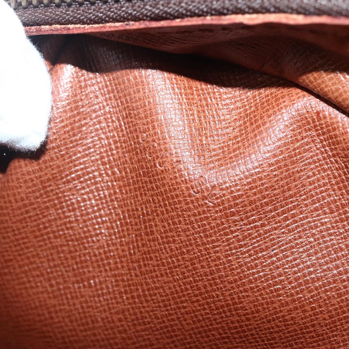 LOUIS VUITTON Monogram Compiegne 28 Clutch Bag M51845 LV Auth 82756