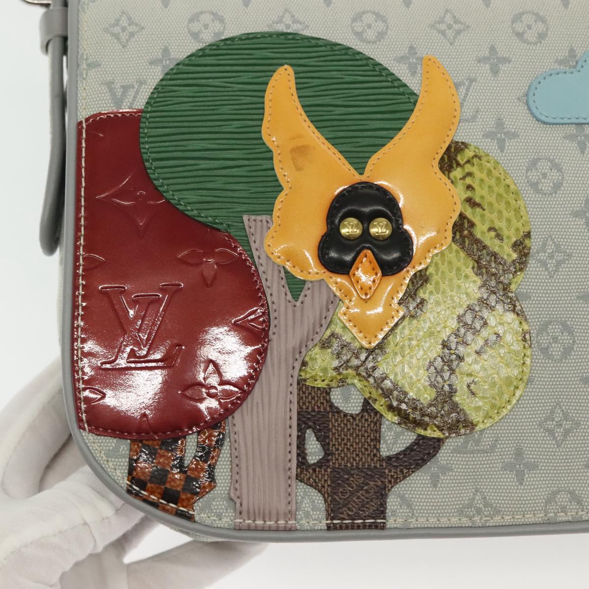 LOUIS VUITTON Monogram Mini Musette Comte De Fe Shoulder Bag M92279 Auth 82759