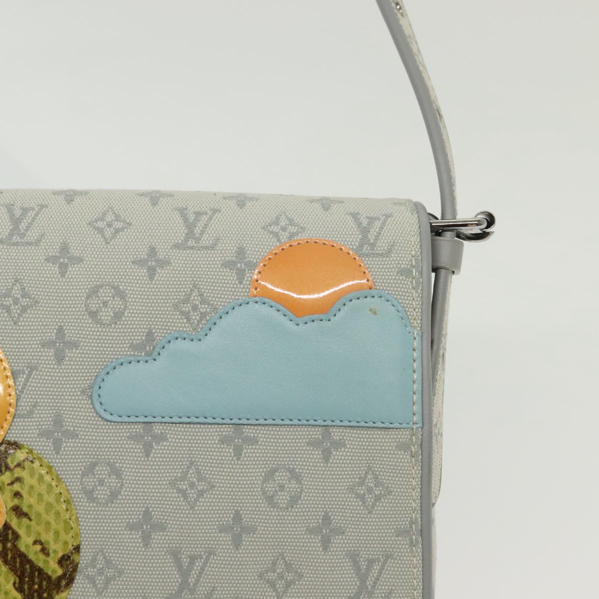 LOUIS VUITTON Monogram Mini Musette Comte De Fe Shoulder Bag M92279 Auth 82759