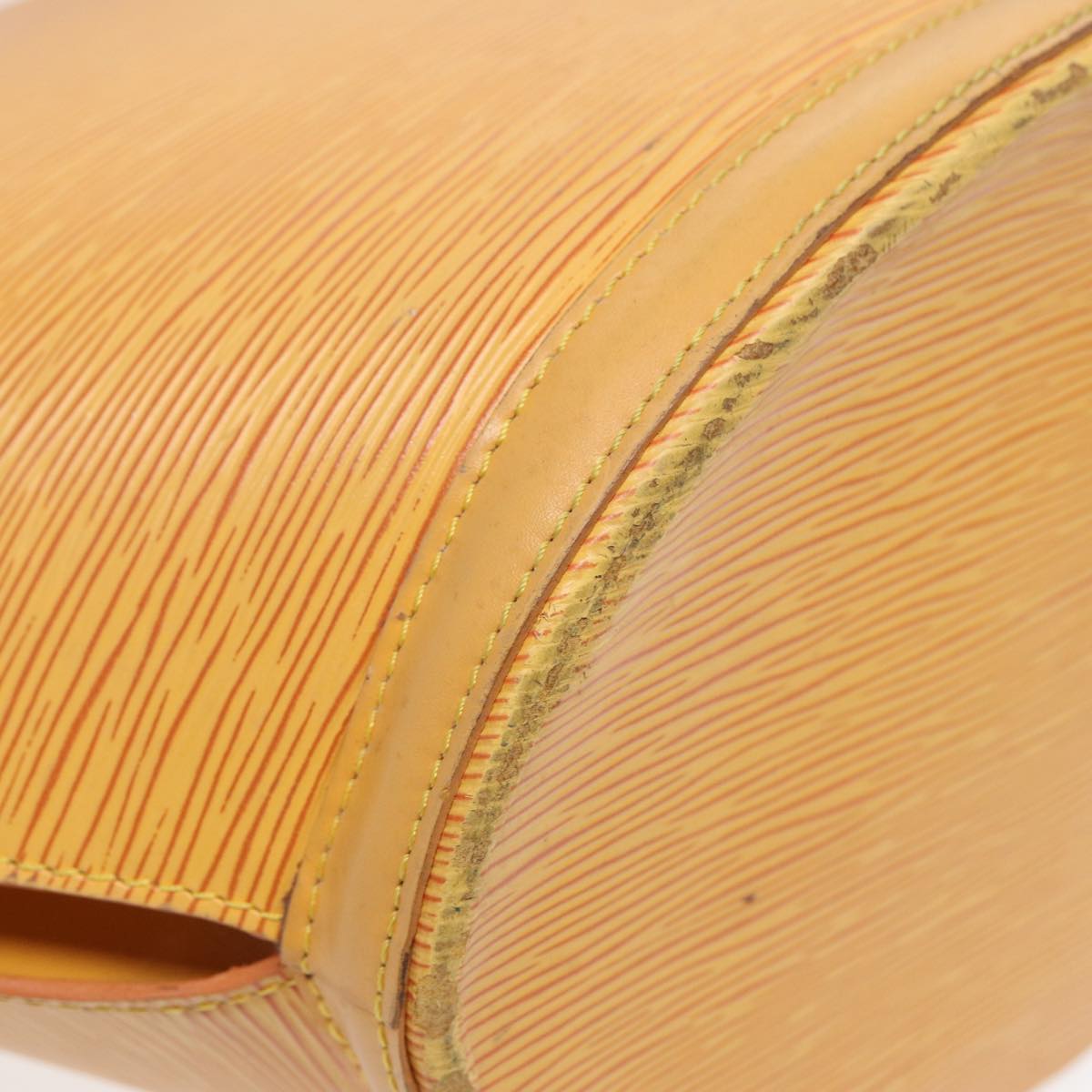 LOUIS VUITTON Epi Saint Jacques Shopping Shoulder Bag Yellow M52269 Auth 82784